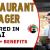 Restaurant Manager Required in Dubai