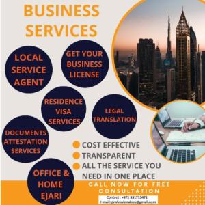 NEW BUSNESS STARTUP & ALL TYPES OF SERVICES IN ABU DHABI