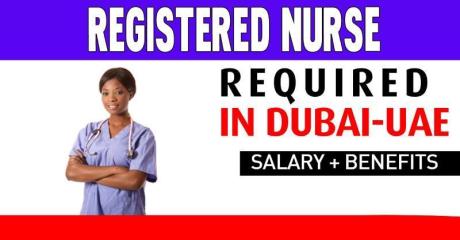 Registered Nurse Required in Dubai