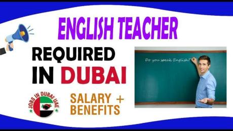 English Teacher Required in Dubai