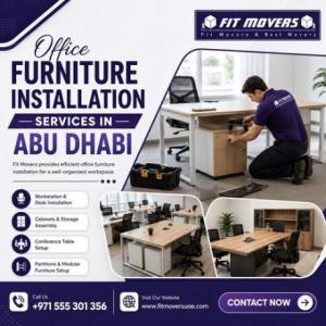 Office Furniture Installation Services in Abu Dhabi