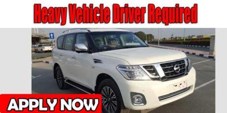 Heavy Vehicle Driver Required