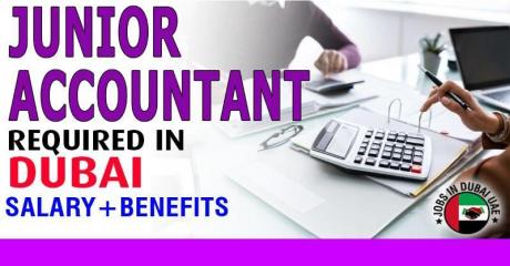 Junior Accountant Required in Dubai