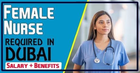 Female Nurse with MOH License Required in Dubai