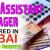 Tax Assistant Manager Required in Dubai