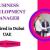 Business Development Manager Required in Dubai