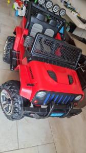 AED 300 JEEP ELECTRIC VEHICLE (12 V, Red) GOOD CONDITION, NO REPAIRS REQUIRED AED