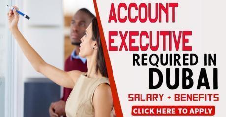 Account Executive Required in Dubai