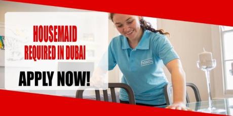 HOUSEMAID REQUIRED IN DUBAI