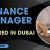 Finance Manager Required in Dubai