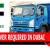 TRUCK DRIVER REQUIRED IN DUBAI