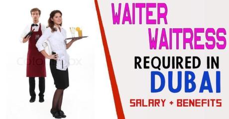 Waiter/Waitress Required in Dubai