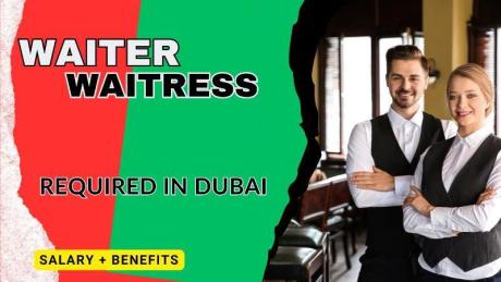 Waiter / Waitress Required in Dubai