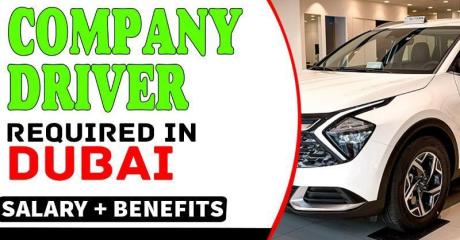Company Driver Required in Dubai