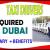 TAXI DRIVERS Required in Dubai