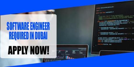 SOFTWARE ENGINEER REQUIRED IN DUBAI