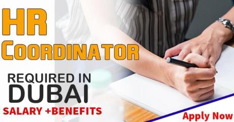Human Resources Coordinator Required in Dubai -