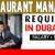 Restaurant Manager Required in Dubai