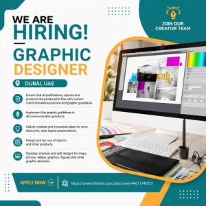 Graphic Designer Required in Dubai