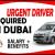 URGENT DRIVER REQUIRED IN DUBAI