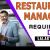 Restaurant Manager Required in Dubai -