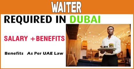 Waiter Required in Dubai