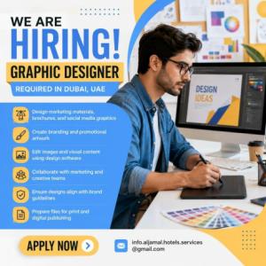 Graphic Designer Required in Dubai