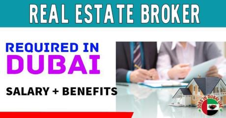 Real Estate Broker Required in Dubai