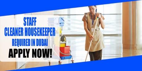 STAFF CLEANER HOUSEKEEPER REQUIRED IN DUBAI