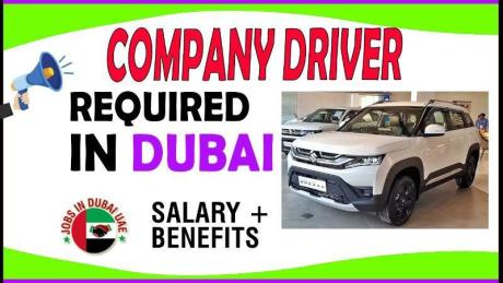 Company Driver Required in Dubai