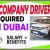 Company Driver Required in Dubai