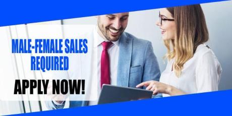 MALE-FEMALE SALES REQUIRED IN DUBAI