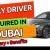 Family Driver Required in Dubai