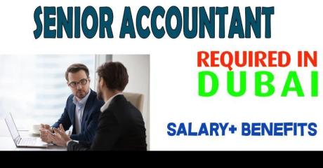 Senior Accountant Required in Dubai