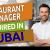 Restaurant Manager Required in Dubai