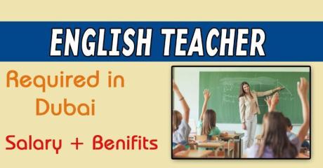 English Teacher Required in Dubai