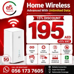 etisalat home Internet service Etisalat home wireless internet service