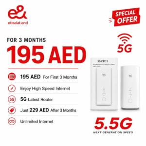 New etisalat home Internet