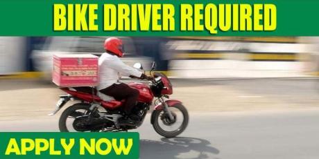 BIKE DRIVER REQUIRED