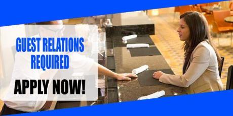 GUEST RELATIONS REQUIRED IN DUBAI