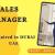 Sales Manager Required in Dubai