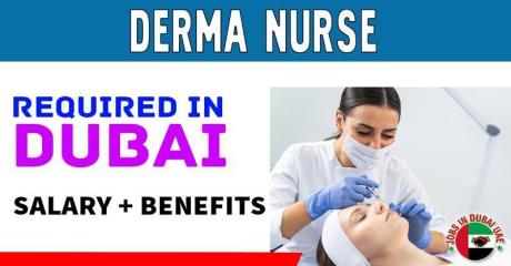 Derma Nurse Required in Dubai