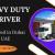 Heavy duty driver Required in Dubai -