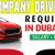 Company Driver (Light Vehicle) Required in Dubai