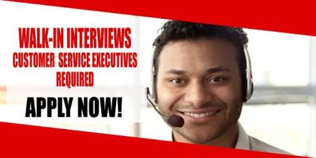 WALK-IN INTERVIEWS CUSTOMER SERVICE EXECUTIVES REQUIRED IN DUBAI