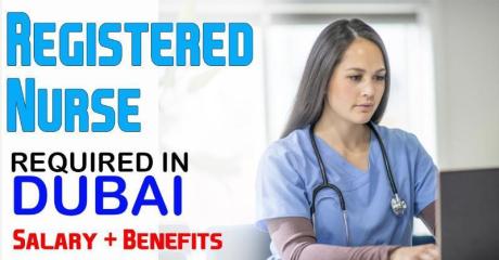 Registered Nurse Required in Dubai -
