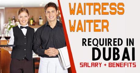 Waitress/ Waiter Required in Dubai