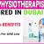 Physiotherapist Required in Dubai