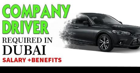Company Driver Required in Dubai
