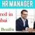 HR Manager Required in Dubai